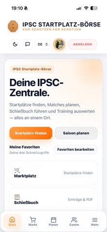 IPSC-Börse iPhone screenshot