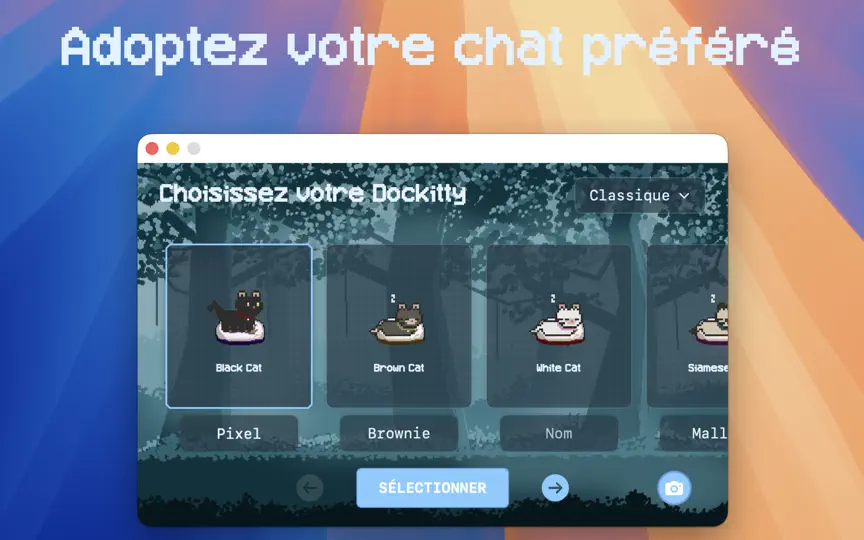 Capture d'écran de Dockitty: Un Chat Dans Le Dock sur iPhone 5