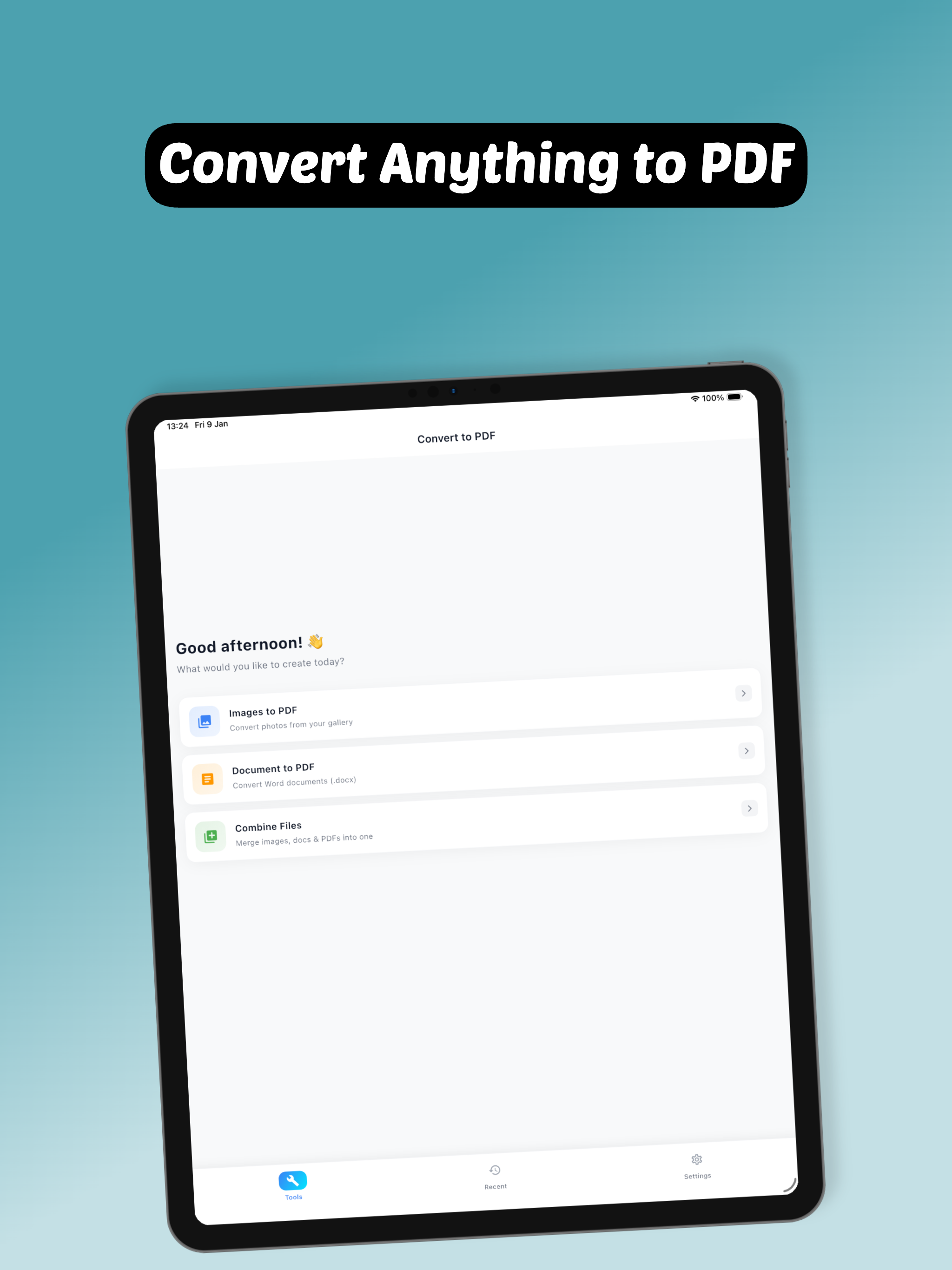 Convert to PDF - Image & Docx screenshot 6
