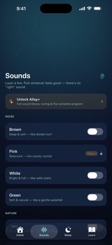 Allay: Tinnitus Relief Screenshot 4 of 6