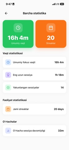 Lock-in  - focused studying Screenshot 8 of 10