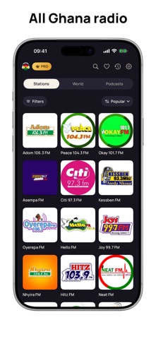 Radio Ghana FM AM Live Online screenshot
