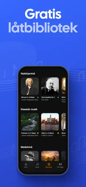 SunScore - Lär dig piano iPhone screenshot 6