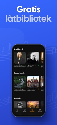 SunScore - Lär dig piano iPhone screenshot 6