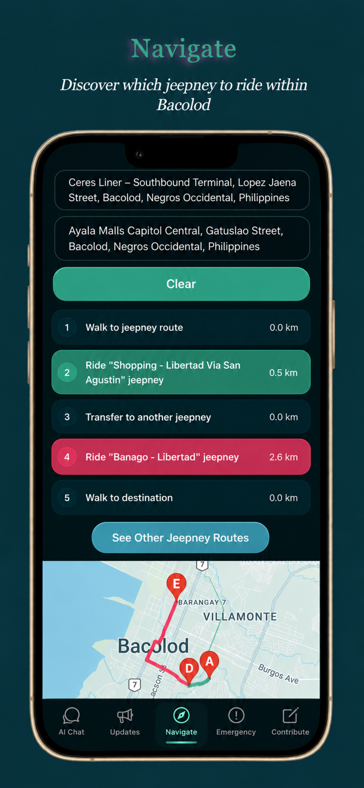 Bacolod City AI Guide screenshot 3