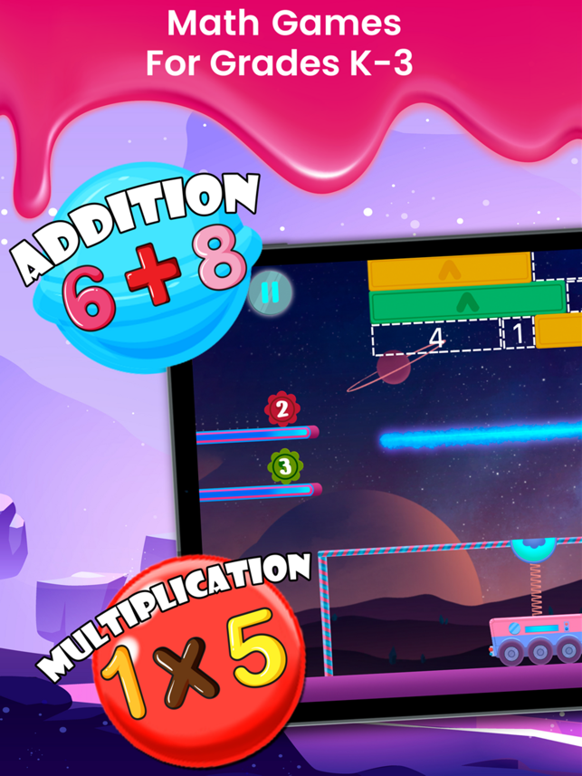 ‎Monster Math : Kids Fun Games Screenshot