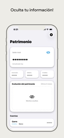 Patrimonio Finanzas screenshot