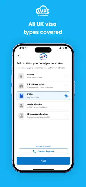 Right To Work Candidate screenshot 4