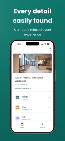 Lyyti Event iPhone screenshot 2