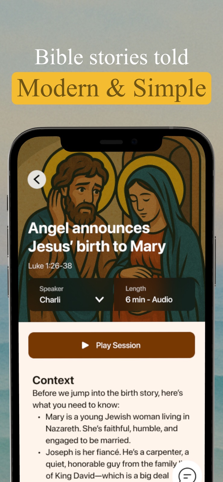 Bible Bff-Modern Bible Stories iphone screenshot 2