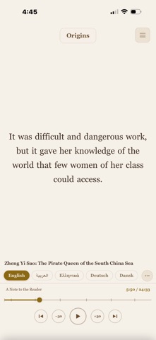 Corpán iPhone screenshot