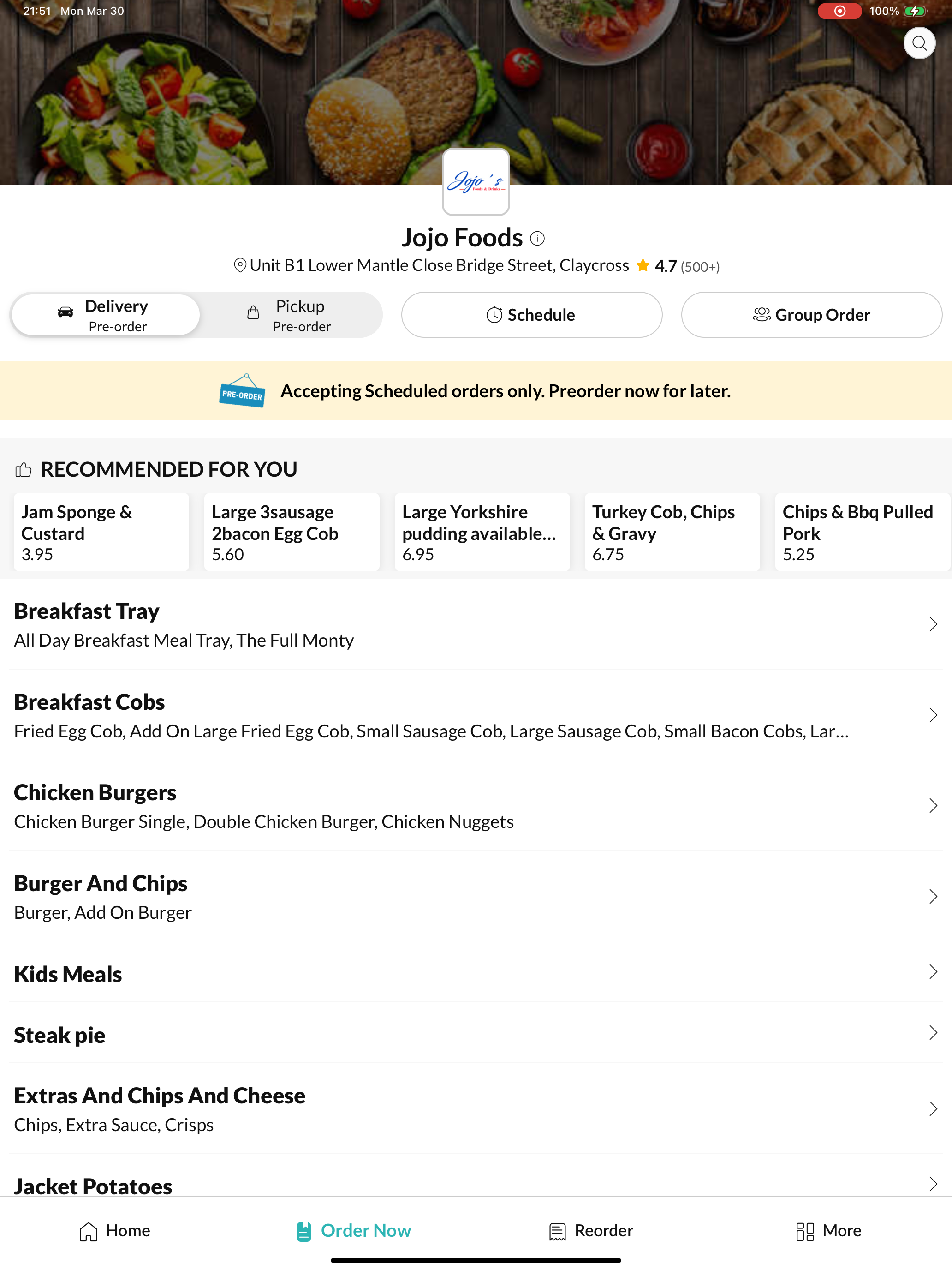 Jojo Foods screenshot 6