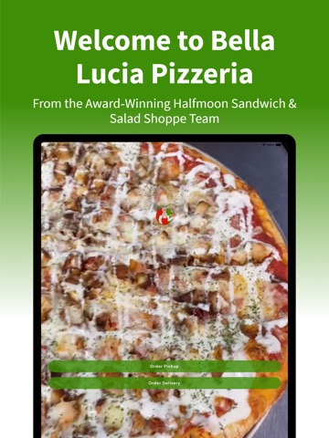 Bella Lucia Pizzeria iPad screenshot