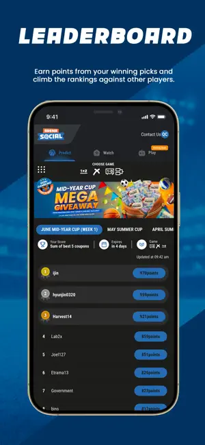 ArenaSocial iPhone screenshot 6