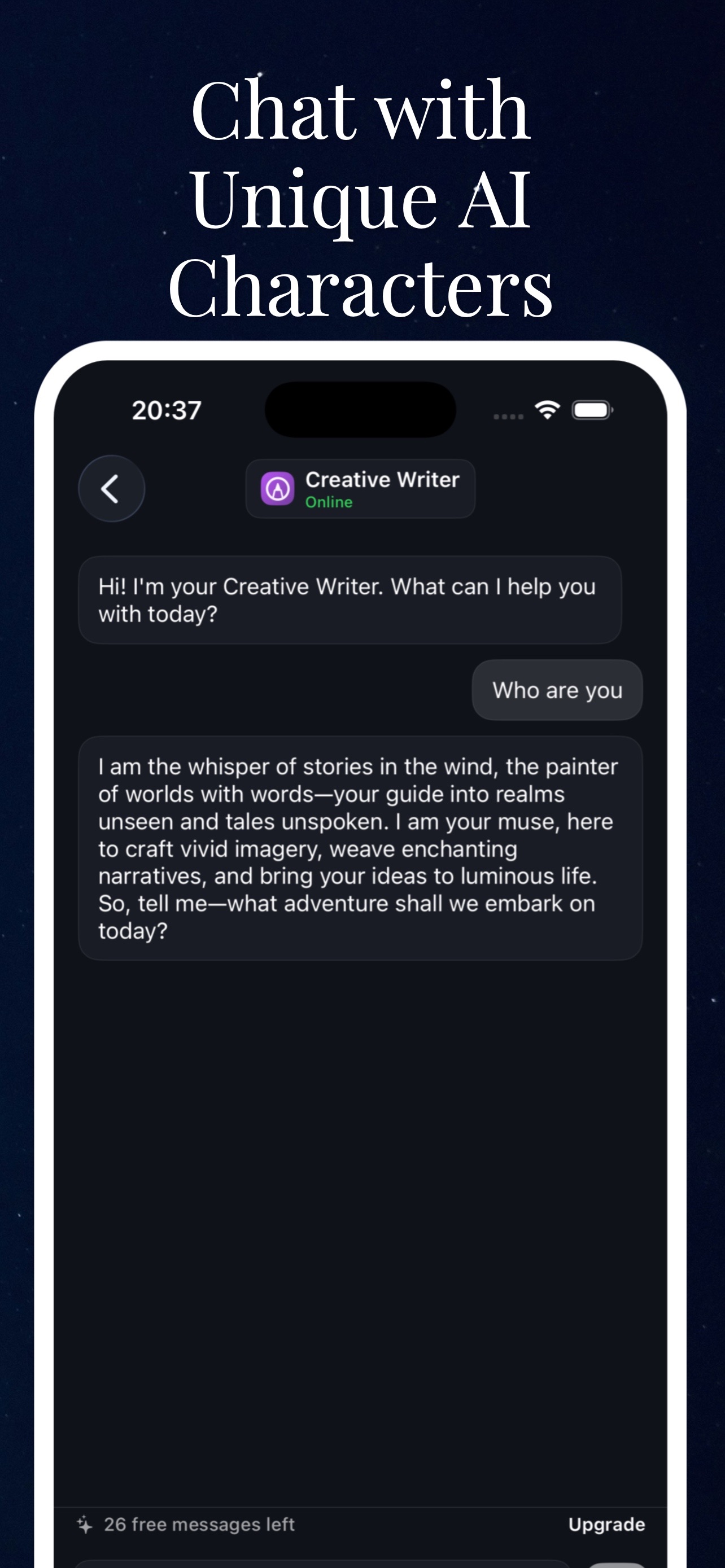 Screenshot 4 of AIChatog: AI Chat & AI Art