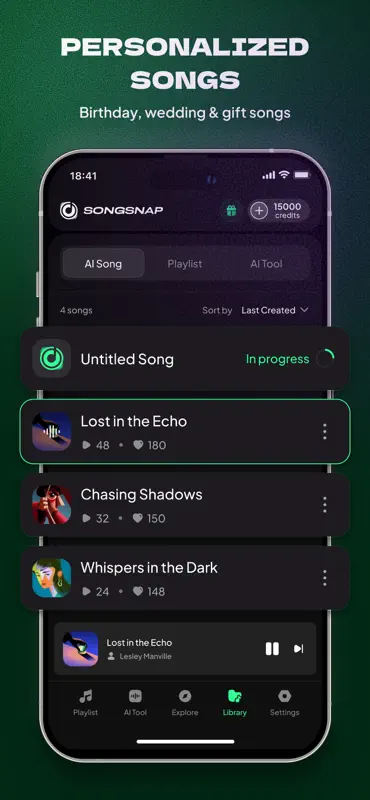 AI Song Maker: SongSnap Music screenshot 4 of 5
