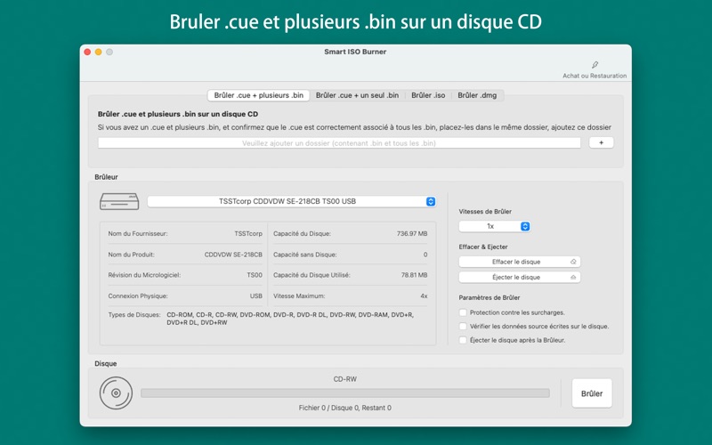 Screenshot #1 pour Smart ISO Burner