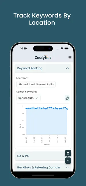 Zealytics screenshot 2