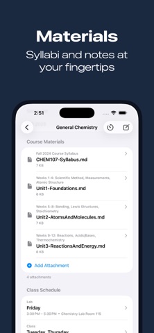 StudyKit School Planner iPhone screenshot
