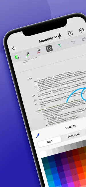 한글 스캐너, 모바일 뷰어 및 편집기: Xodo PDF전체_4