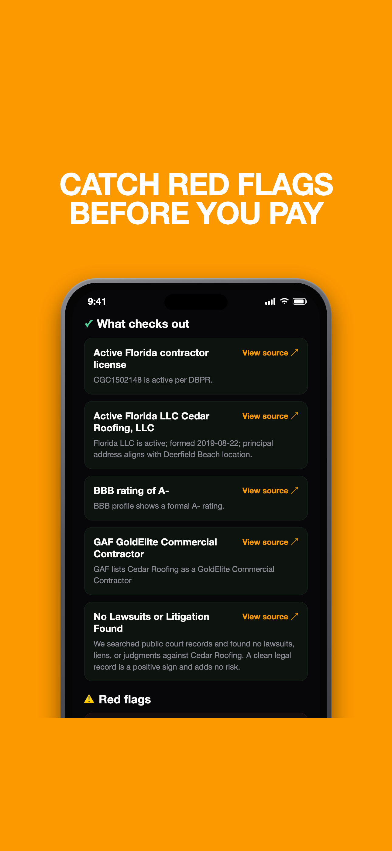 Contractor Compare AI screenshot 3