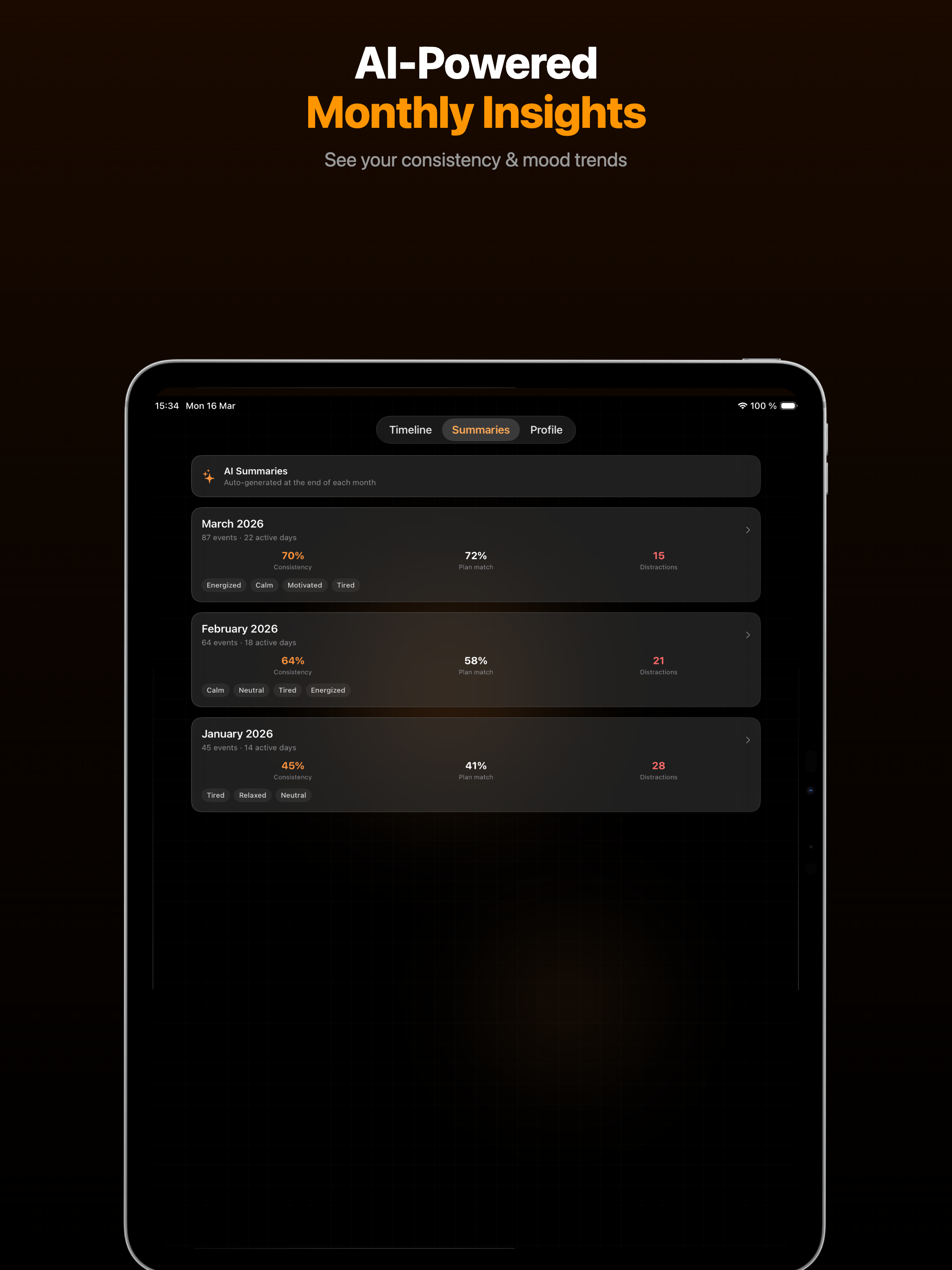 1DAY: Planner & Time Tracker