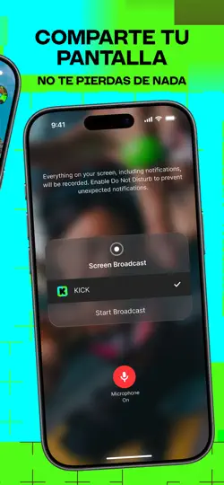 Captura de pantalla de Kick - Empieza El Stream en iPhone 4