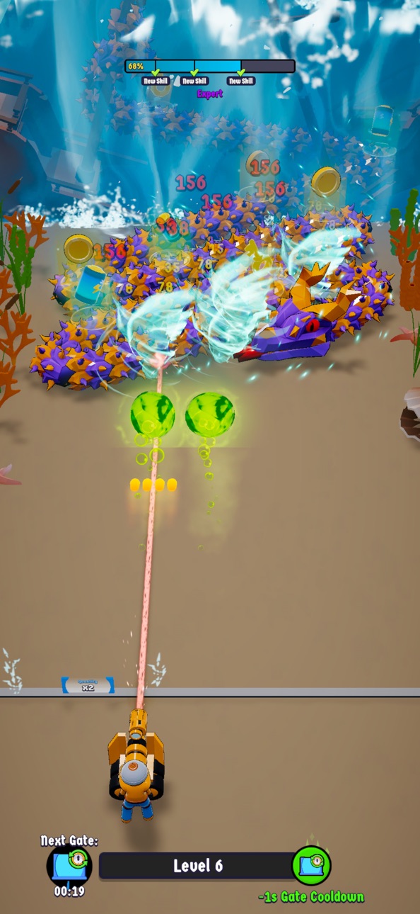 Worm Control iOS Mod IPA screenshot 7 - iOS game interface