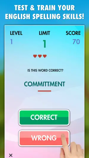 Spelling Challenge Game screenshot 1