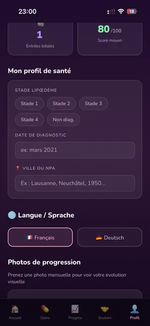 LipoCare screenshot 1