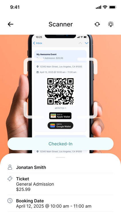 TicketsCandy Scanner