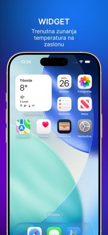 Trbovlje Vreme iPhone screenshot