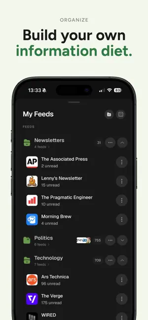 Readspace: RSS & News Reader screenshot 4