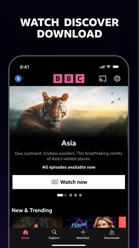 BBC iPlayer screenshot 1 of 5