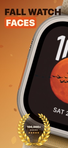 Watch Faces: Fall Aesthetic Screenshot 1 of 9