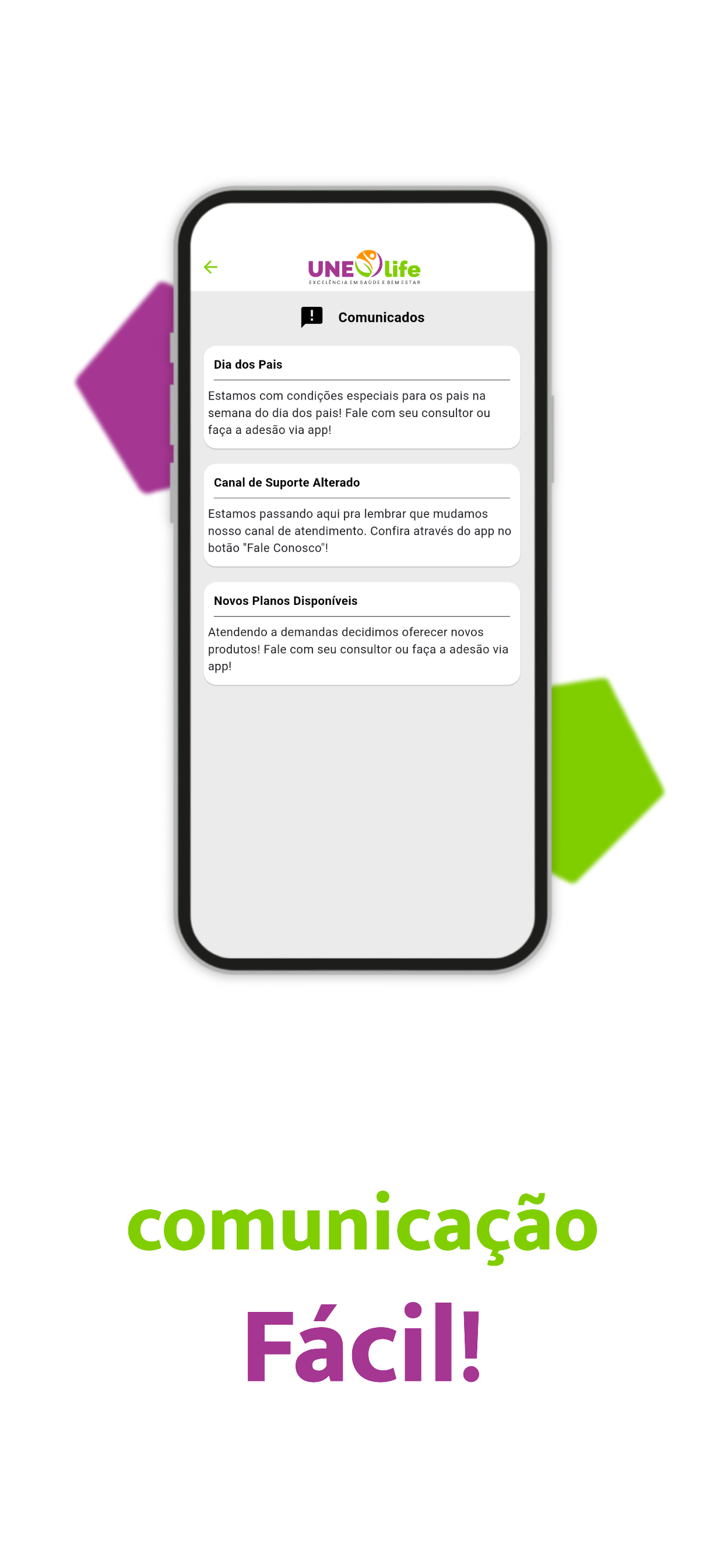 Unelife Saúde screenshot 3