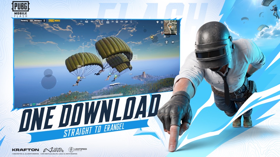 #1. PUBG MOBILE FLASH (iOS) Tekijänä: Tencent Mobile International Limited