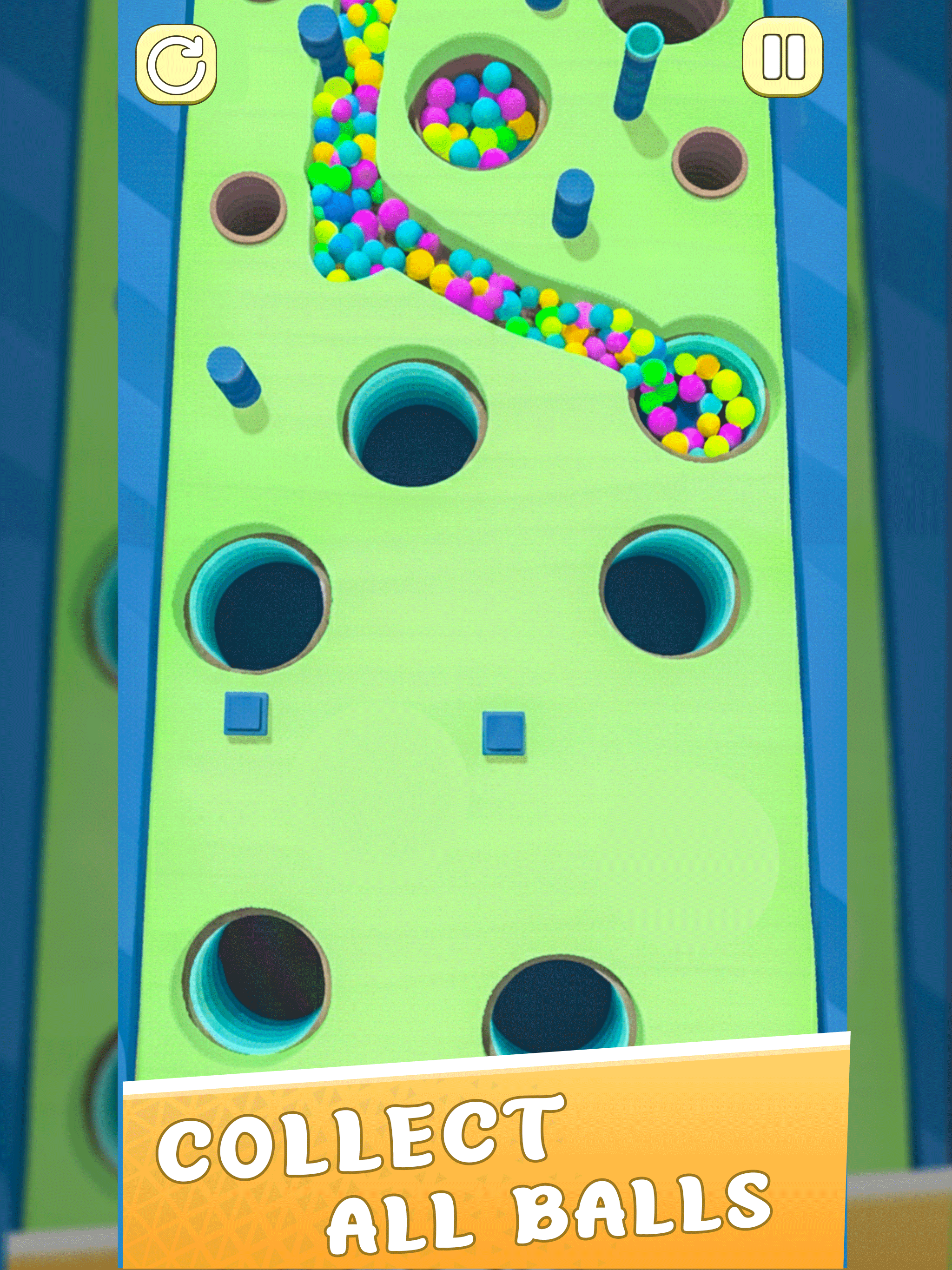 Rolling Sand Paths Puzzle Game