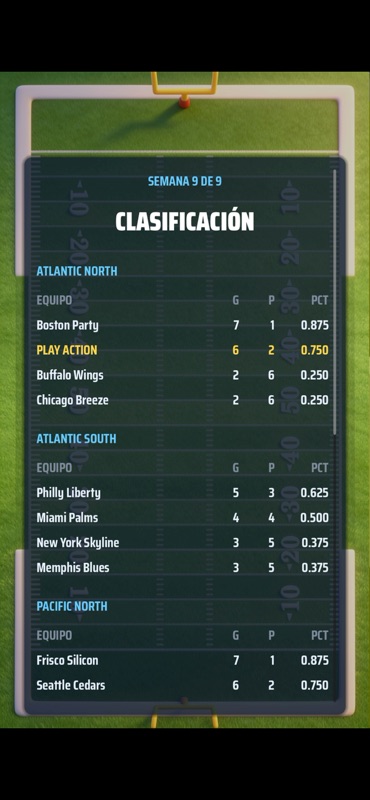 Play Action: Fútbol Americano screenshot 5