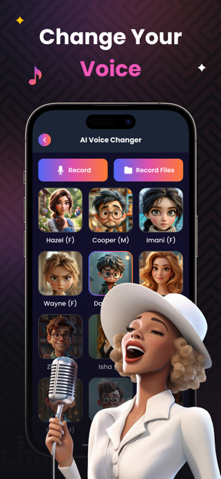 AI Magic Voice Changer Screenshot 2 of 7