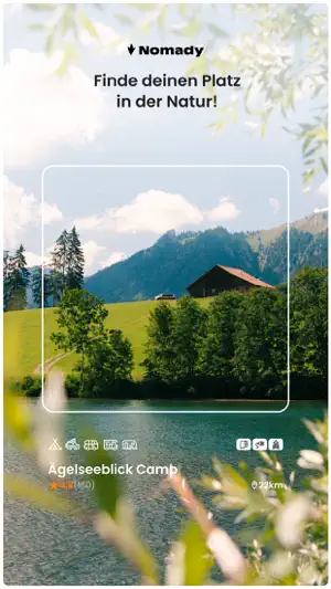 Nomady.camp - Camping & Cabins screenshot 1