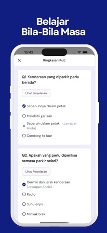 KPP Test Malaysia – JPJ Theory iPhone screenshot