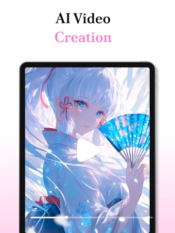 Anime Art Generator - Molli AI iPad screenshot