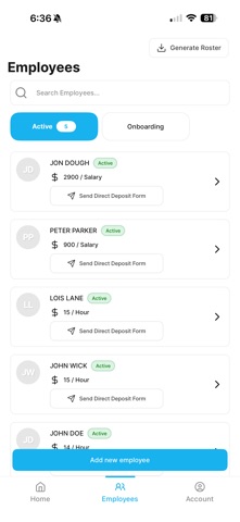 PEOPayGo Mobile App Screenshot 3 of 4