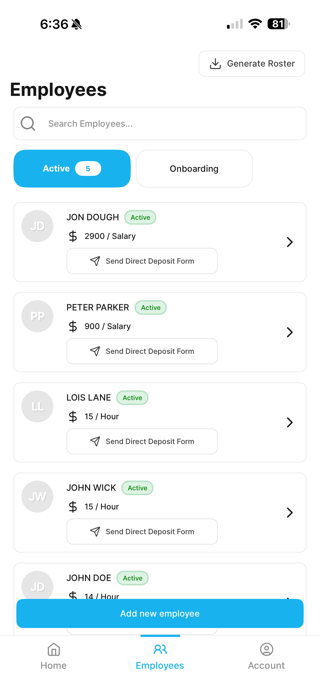PEOPayGo Mobile App Screenshot 3 of 4