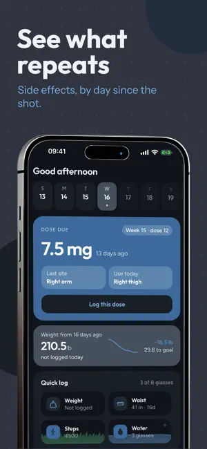 Steadyway: GLP-1 Dose & Weight screenshot 3
