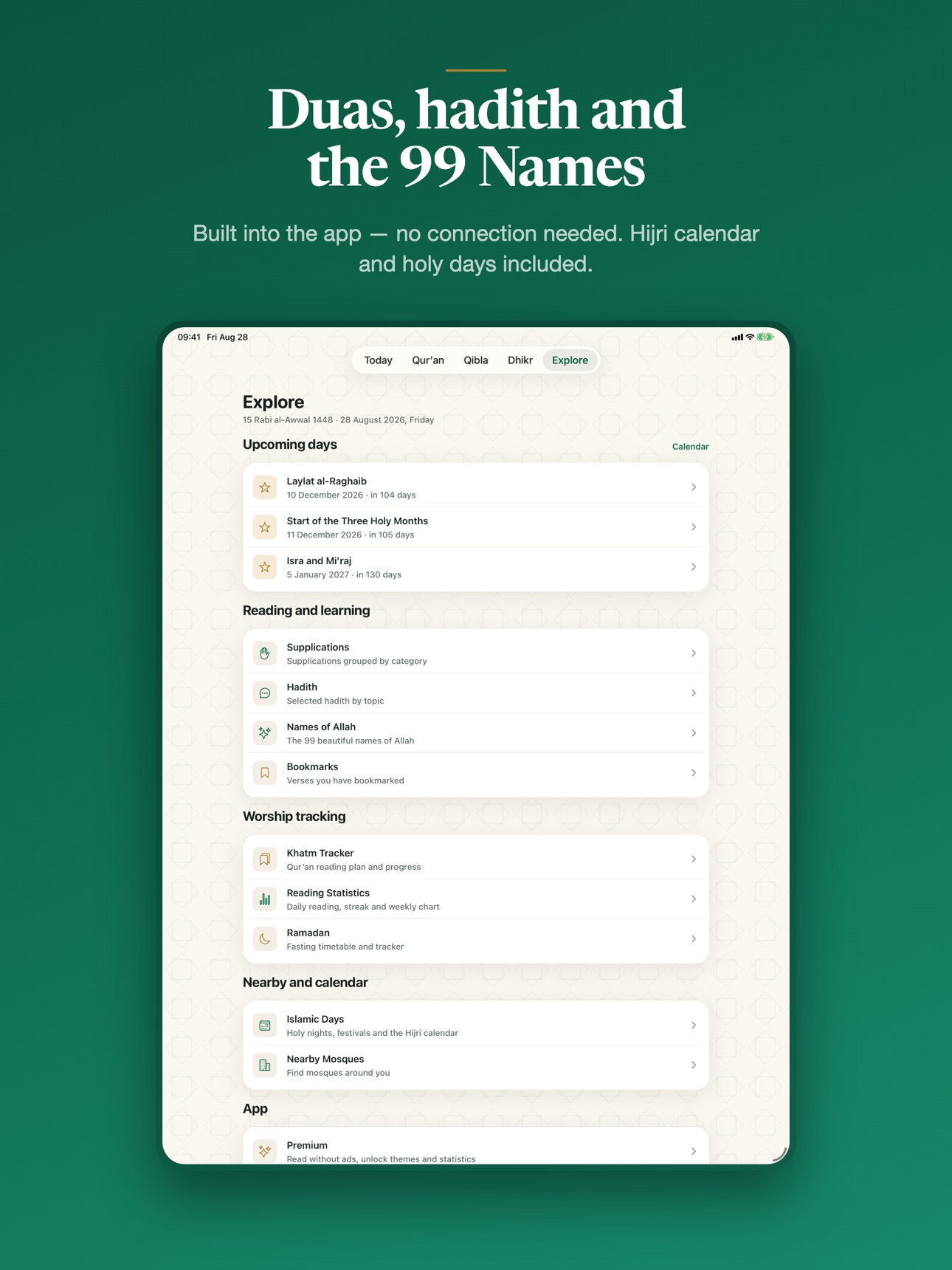 Screenshot 12 of Sercade: Quran & Prayer Times