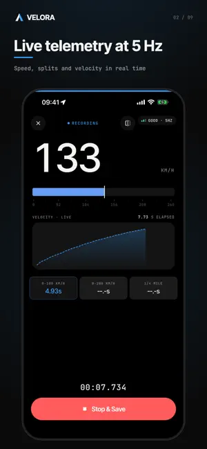 Velora: GPS Performance screenshot 2