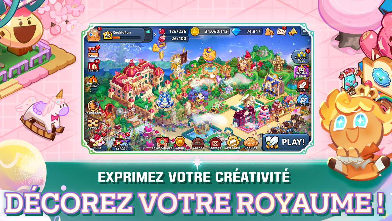 CookieRun: Kingdom iOS Mod IPA screenshot 5 - iOS game interface
