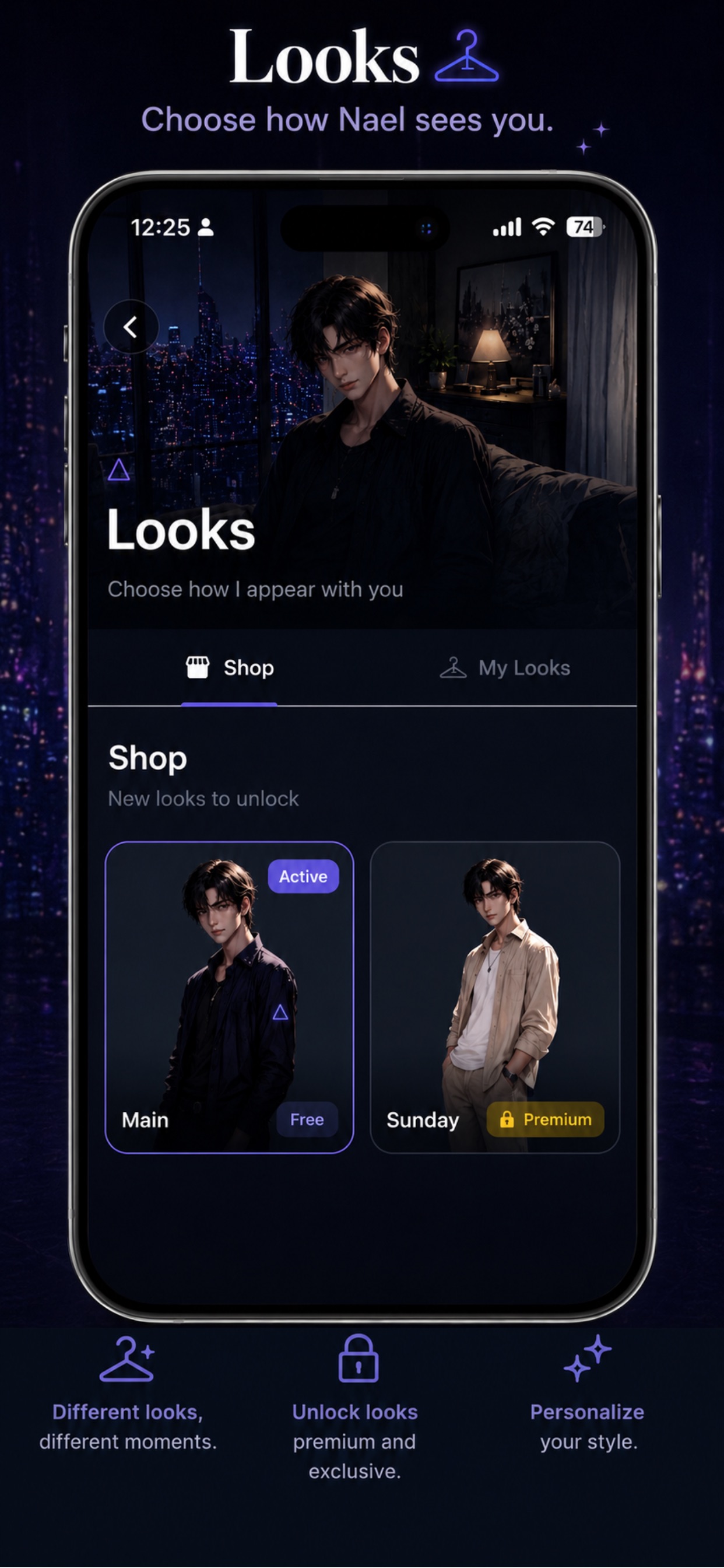 Screenshot 2 of Nael AI Friend & Companion